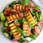 Halloumi salad