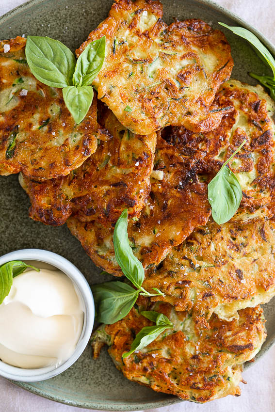 Courgette Fritters