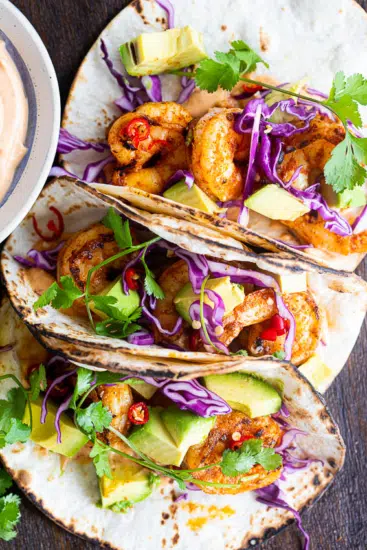 Grilled Shrimp Tacos