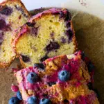 Lemon blueberry bread