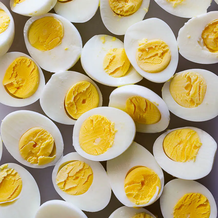 Boiled eggs
