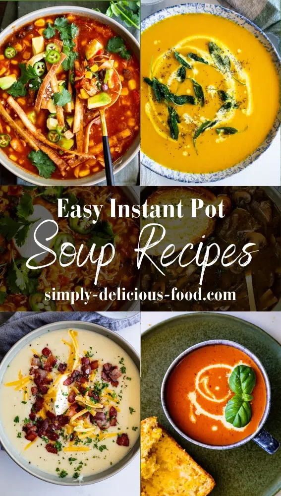 Instant Pot Soup Recipes