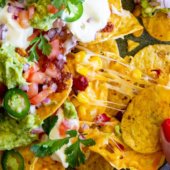 Air Fryer Nachos