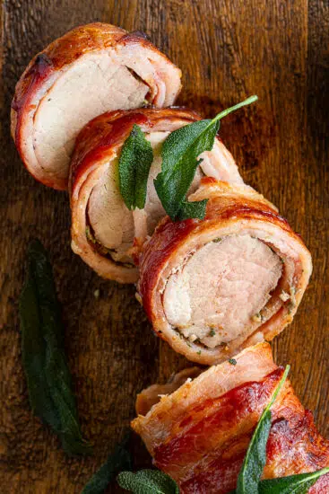 Bacon Wrapped Pork Tenderloin