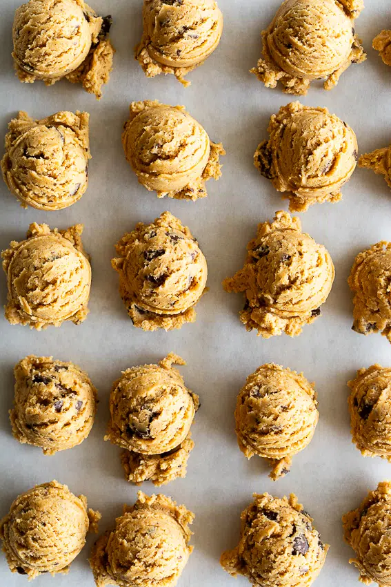 Chocolate Chip Biscoff Cookie dough