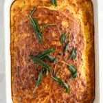 Cheesy creamy corn casserole