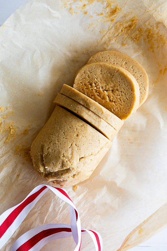 Ginger snap cookie dough