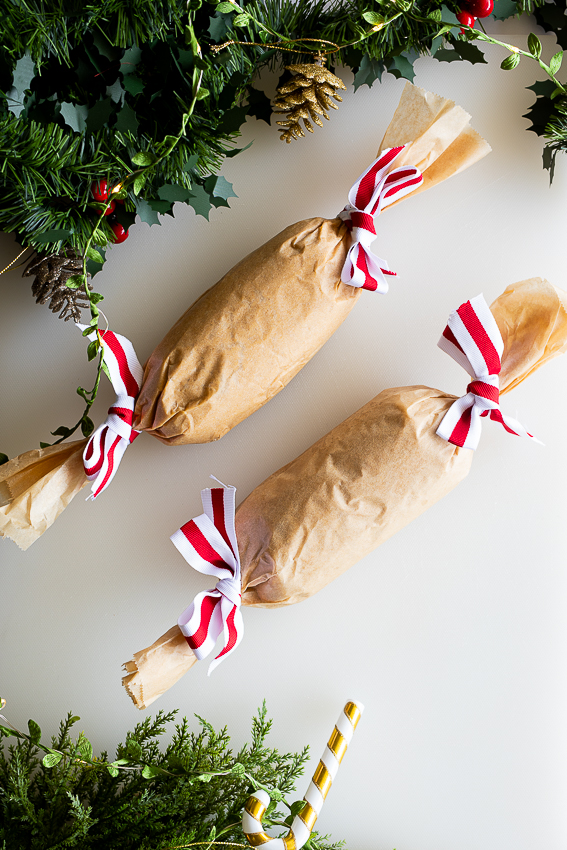 Ginger Snap Cookie Christmas Crackers