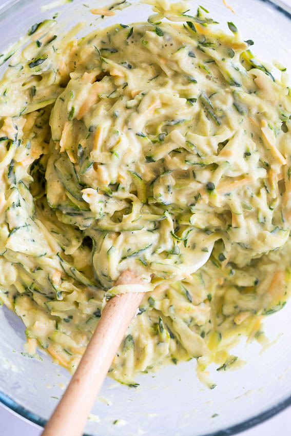 Courgette fritter batter