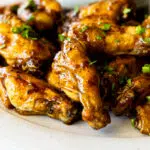 Air fryer frozen chicken wings