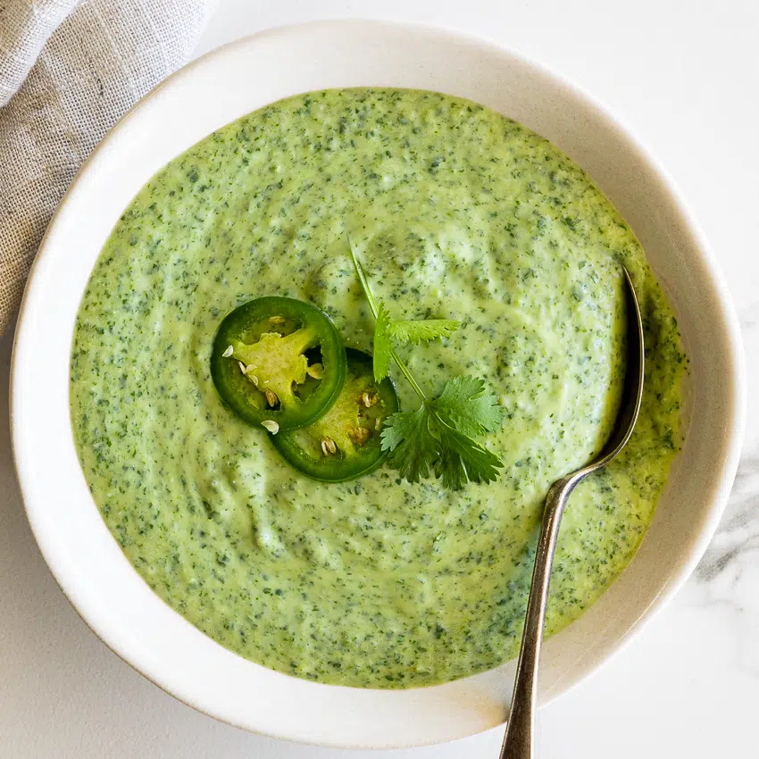 Cilantro sauce