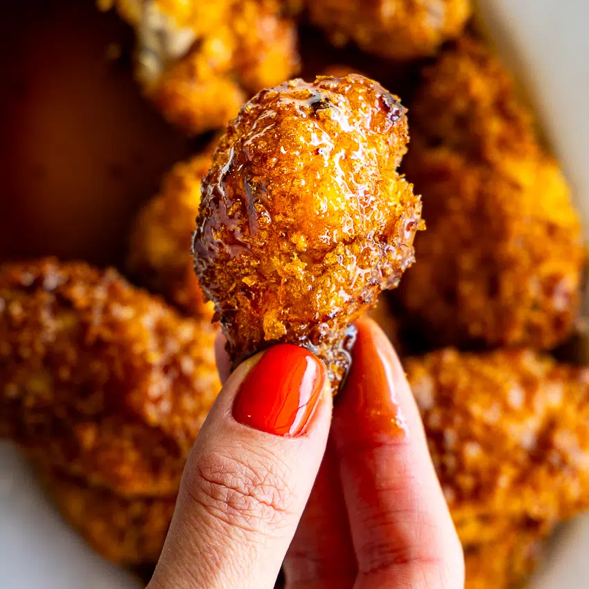 Air Fryer Dunked Wings