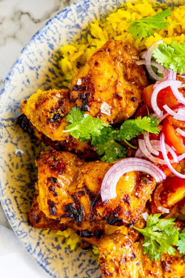 Air fryer tandoori chicken