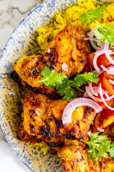 Air fryer tandoori chicken