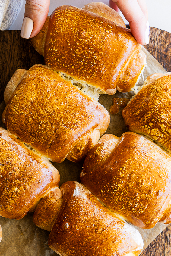 Air Fryer Crusty Rolls