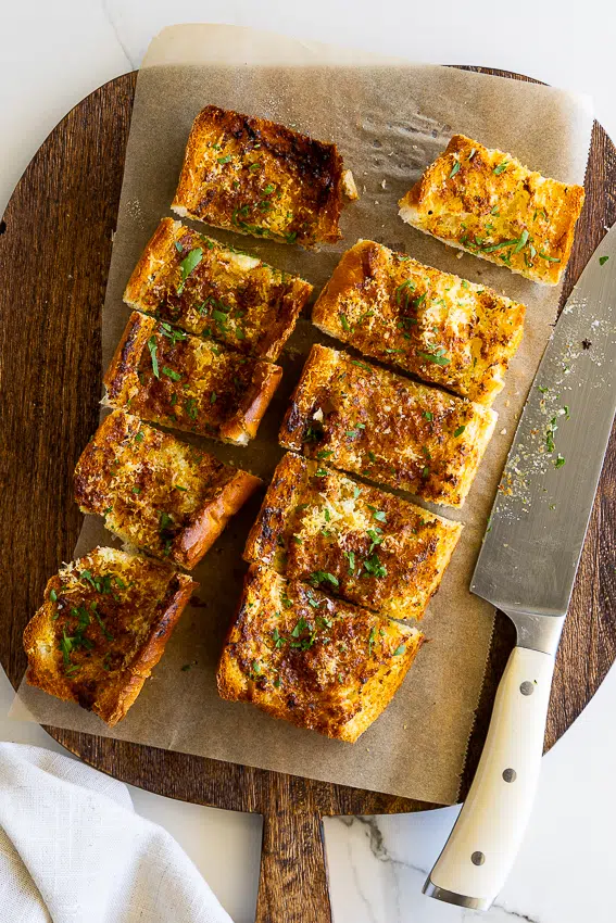 Air Fryer Garlic Bread