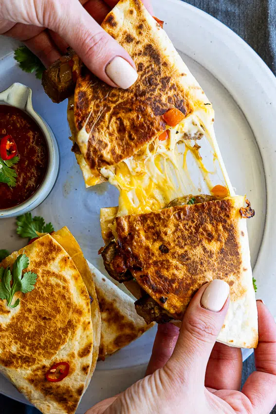 Steak Quesadillas