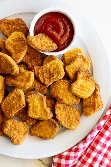 Air Fryer Frozen Chicken Nuggets