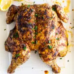 Grilled Spatchcock Chicken