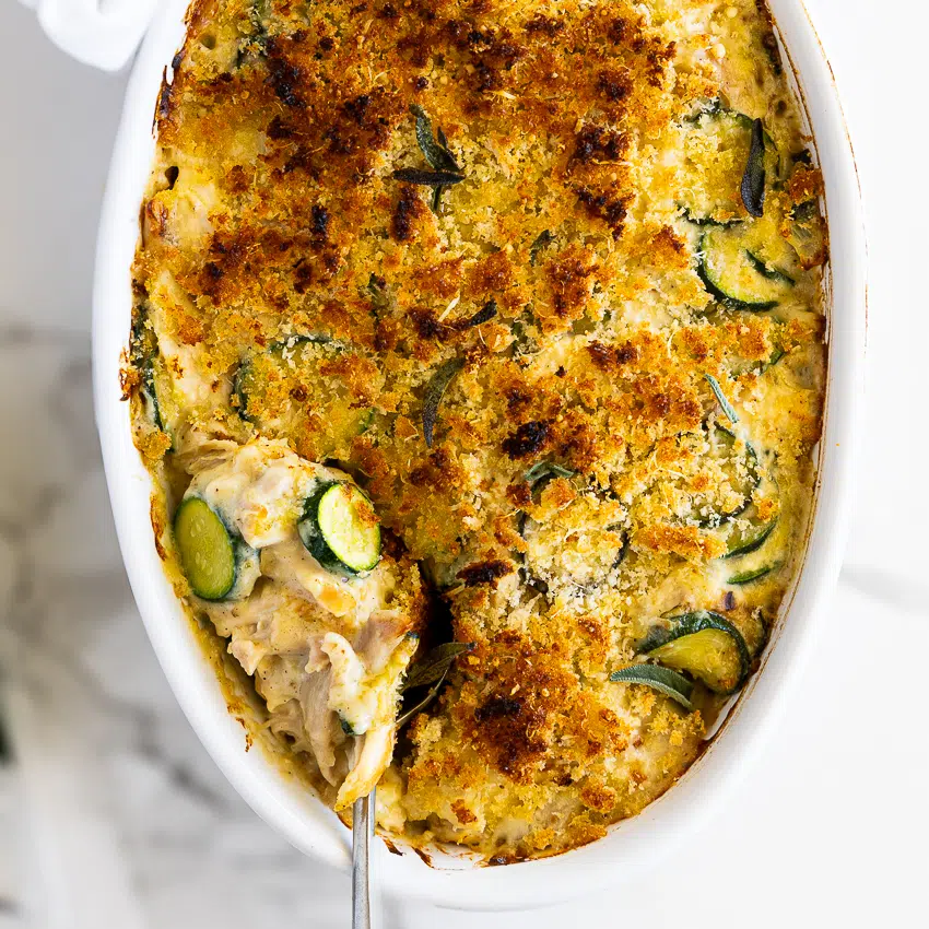 Chicken zucchini casserole
