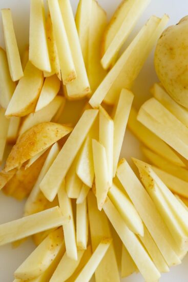How to cut French fries