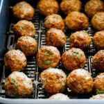 Easy Air Fryer Meatballs