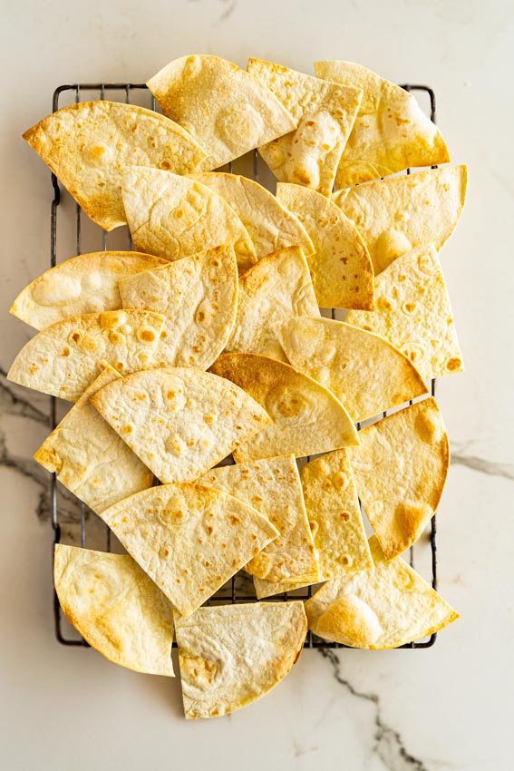 Air Fryer Tortilla Chips