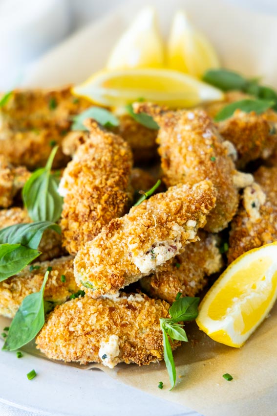 Air fryer jalapeno poppers