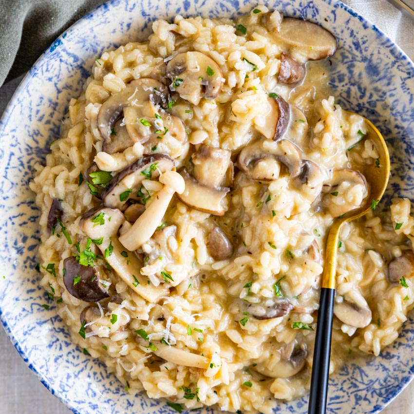 Mushroom Risotto