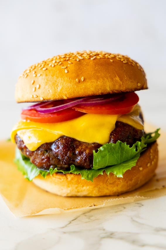 Air Fryer Burgers - 93