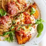 Air fryer chicken parmesan