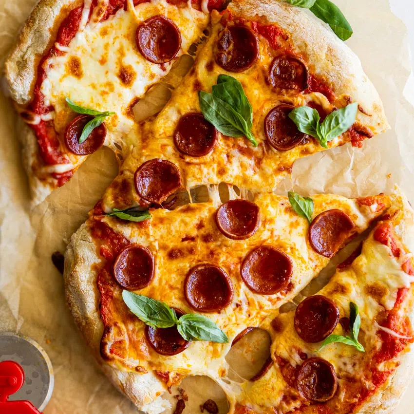 Air fryer pizza