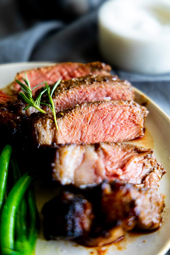 Air fryer steak