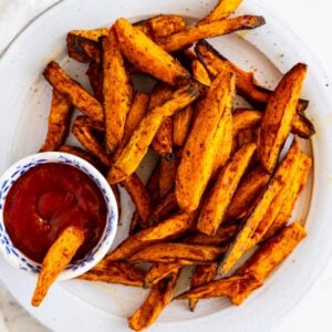 Air Fryer Sweet Potato Wedges - 32