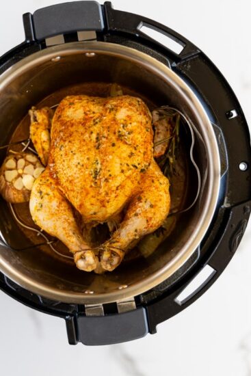 Whole chicken in Instant Pot