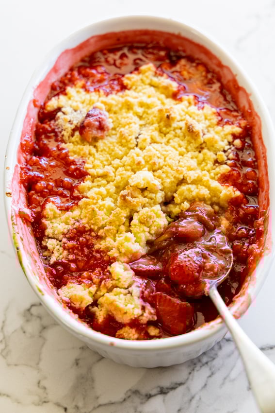 Strawberry Rhubarb Crumble - 79