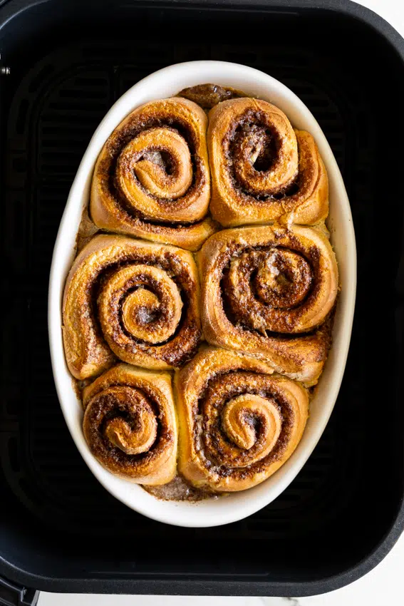 Air Fryer Cinnamon Rolls