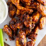 Air fryer buffalo wings
