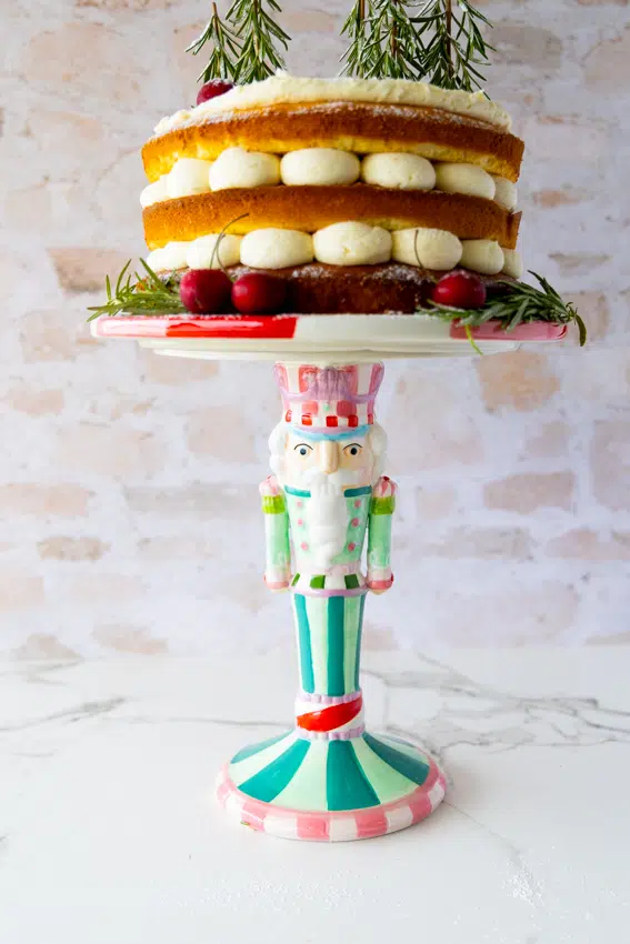 Cute Nightcracker cake stand.