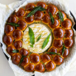 Baked Brie Bread Wreath