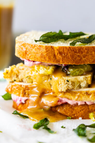 Thanksgiving Leftover Sandwich