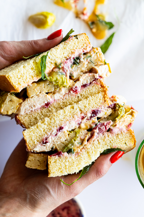Thanksgiving Leftover Sandwich