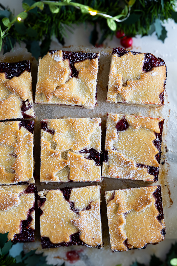 Raspberry Sugar Cookie Bars