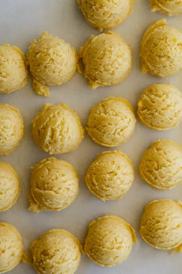 Snickerdoodle cookie dough