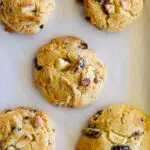 White Chocolate Cranberry Cookies