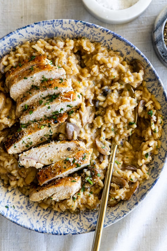 Chicken Mushroom Risotto