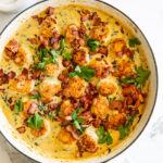 Marry Me Chicken Meatballs in white braised.
