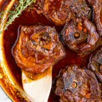 Slow braised lamb neck