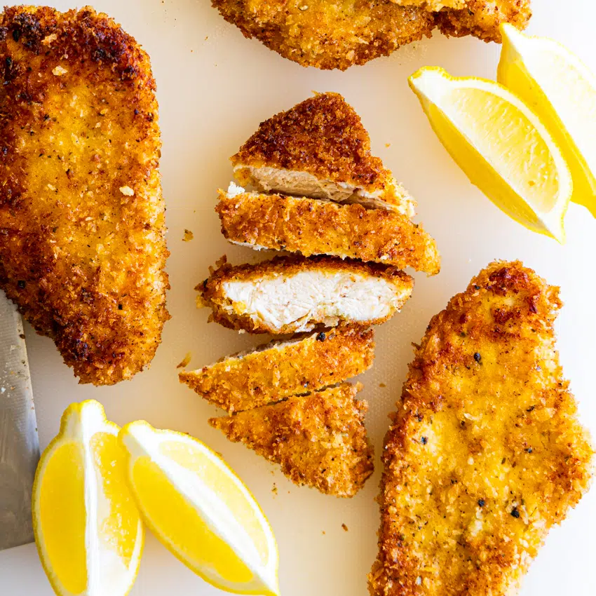 Breaded Chicken Cutlets.