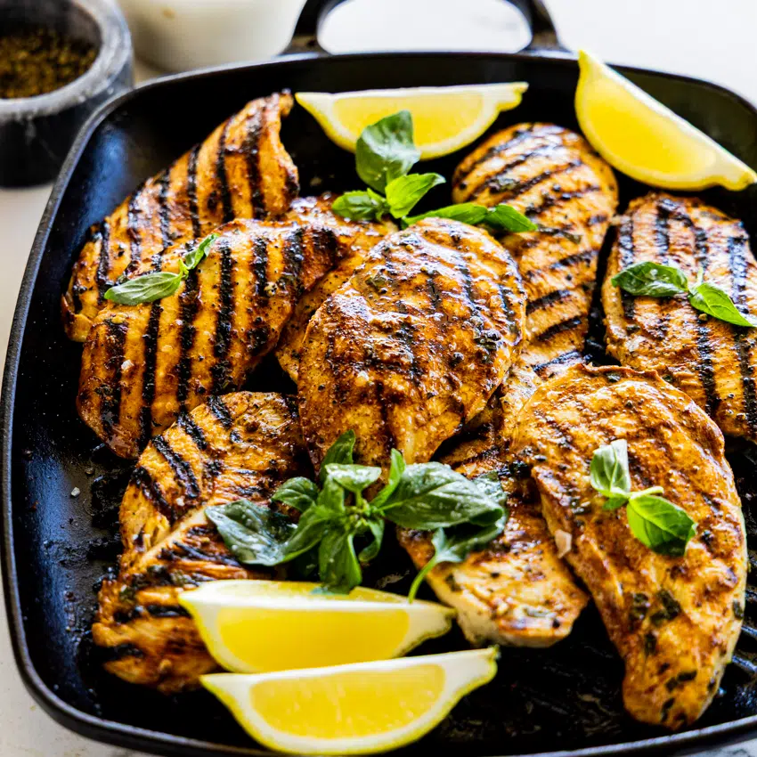 Juicy Lemon Basil Chicken